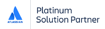 Atlassian Platinum Solution Partnerのロゴ